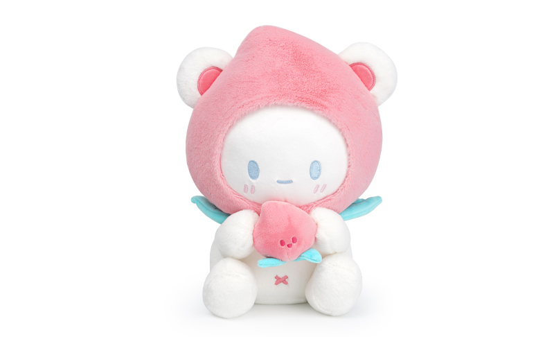 桃子波波熊公仔